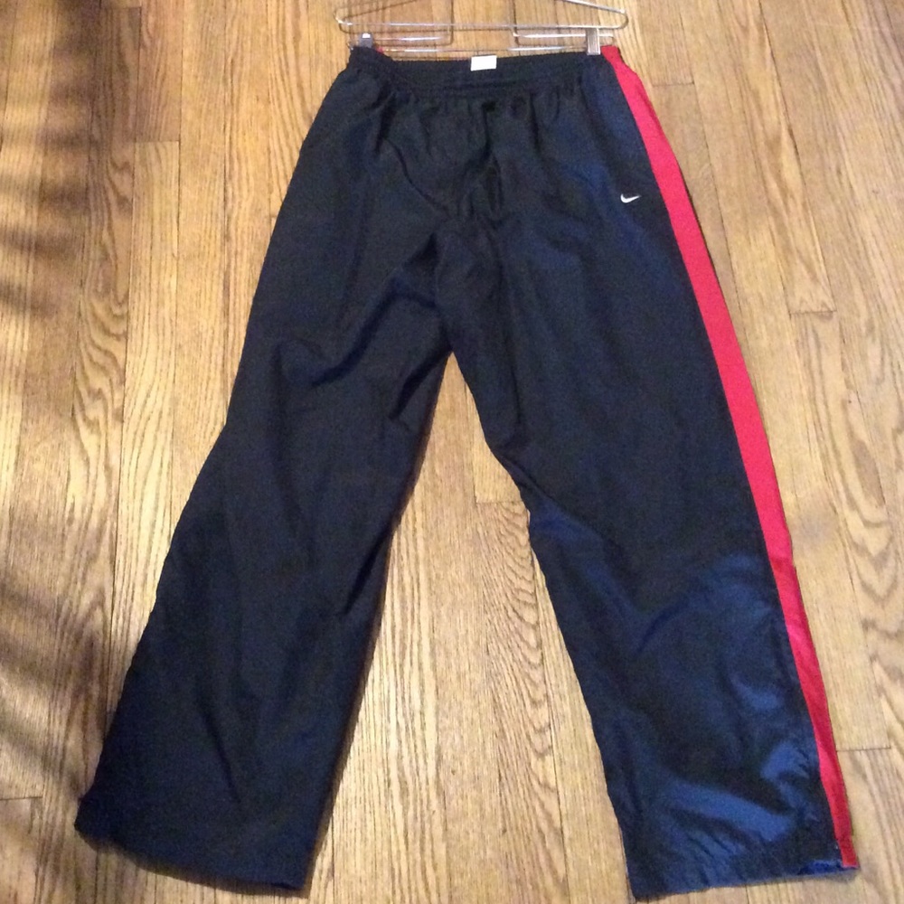Nike Men’s Black Open hem Track pants